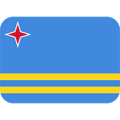 Flagge von Aruba Emoji Twitter
