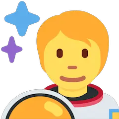 Astronaut(in) Emoji Twitter
