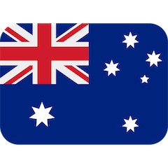 Flagge von Australien Emoji Twitter