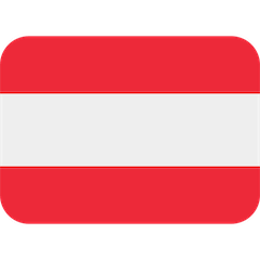 Flagge von Österreich Emoji Twitter