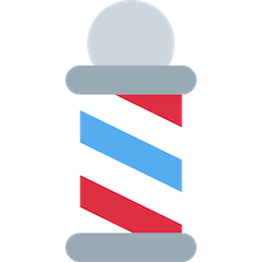 Barber Pole Emoji on Twitter