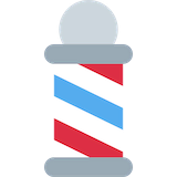 barber-pole Emoji twitter