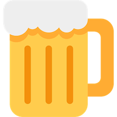 Caneca de cerveja Emoji Twitter