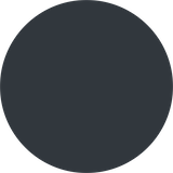 black-circle Emoji twitter