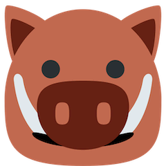🐗 Wildschwein Emoji auf Twitter