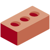 brick Emoji twitter