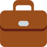 briefcase Emoji twitter