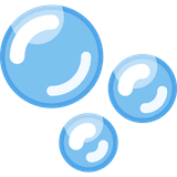 bubbles Emoji twitter