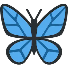 🦋 Schmetterling Emoji auf Twitter