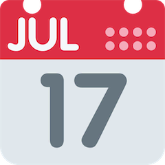 Calendar Emoji on Twitter