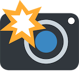 camera-with-flash Emoji twitter