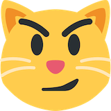 cat-with-wry-smile Emoji twitter