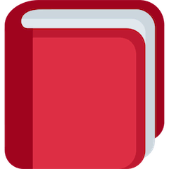 📕 Rotes Buch Emoji auf Twitter