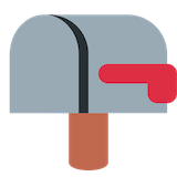 closed-mailbox-with-lowered-flag Emoji twitter