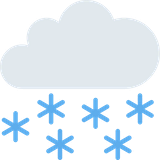 cloud-with-snow Emoji twitter