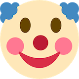 clown-face Emoji twitter