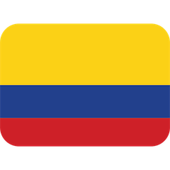 Bandiera della Colombia Emoji Twitter