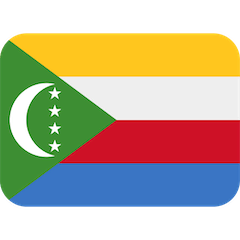 🇰🇲 Bandiera delle Comore Emoji su Twitter