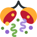 confetti-ball Emoji twitter