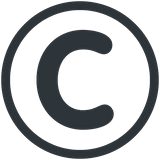 copyright Emoji twitter