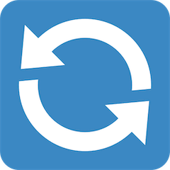 🔄 Counterclockwise Arrows Button Emoji on Twitter