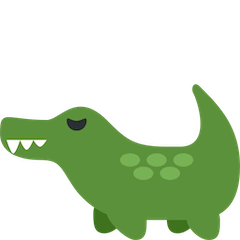 Crocodile Emoji on Twitter