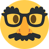disguised-face Emoji twitter