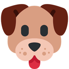 🐶 Hundekopf Emoji auf Twitter