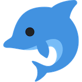 dolphin Emoji twitter