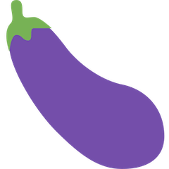Eggplant Emoji on Twitter