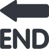end-arrow Emoji twitter