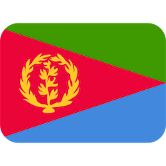 Bandera de Eritrea Emoji Twitter