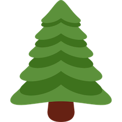 Evergreen Tree Emoji on Twitter