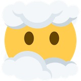 face-in-clouds Emoji twitter