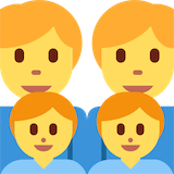 family-man-man-boy-boy Emoji twitter