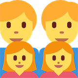 family-man-man-girl-girl Emoji twitter