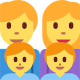 family-man-woman-boy-boy Emoji twitter