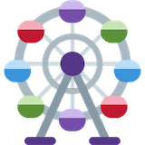 ferris-wheel Emoji twitter