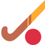 field-hockey Emoji twitter