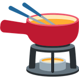 fondue Emoji twitter