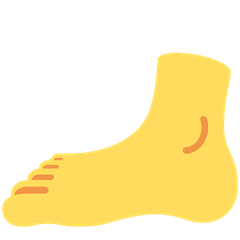 Fuß Emoji Twitter