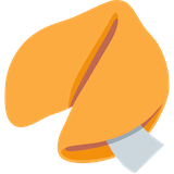 fortune-cookie Emoji twitter