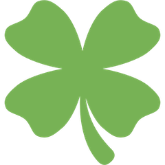 🍀 Four Leaf Clover Emoji on Twitter
