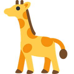 Giraffe Emoji on Twitter