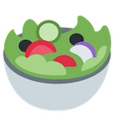 green-salad Emoji twitter