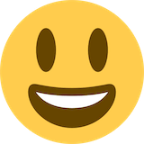 grinning-face-with-big-eyes Emoji twitter