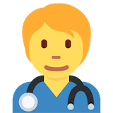 health-worker Emoji twitter
