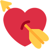 heart-with-arrow Emoji twitter