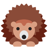 hedgehog Emoji twitter
