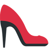 high-heeled-shoe Emoji twitter